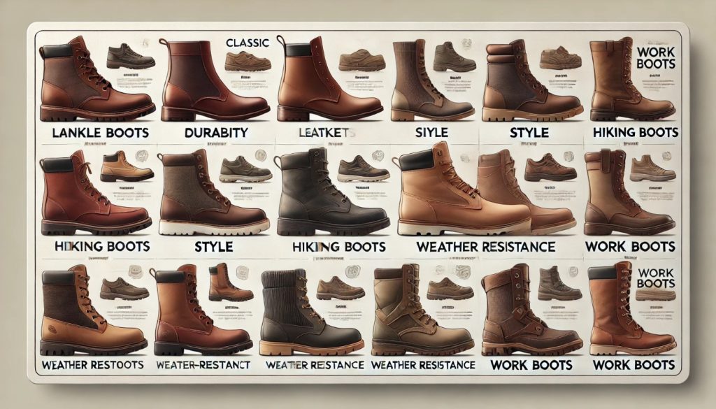 Different Types of Boots