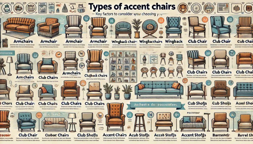 Different Types of Accent Chairs